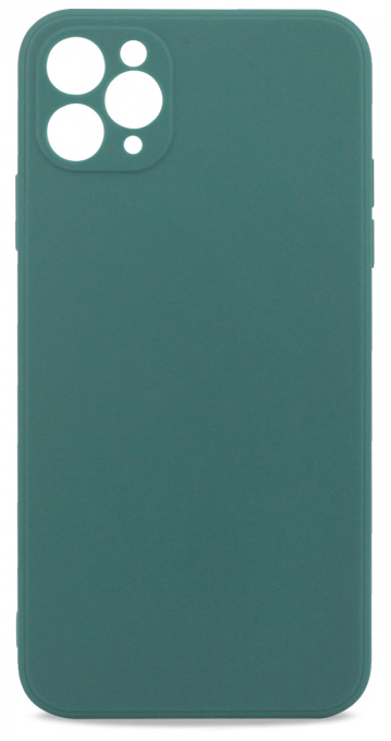 Чехол матовый Safe Camera для iPhone 11 Pro Max силиконовый зеленый в Тюмени